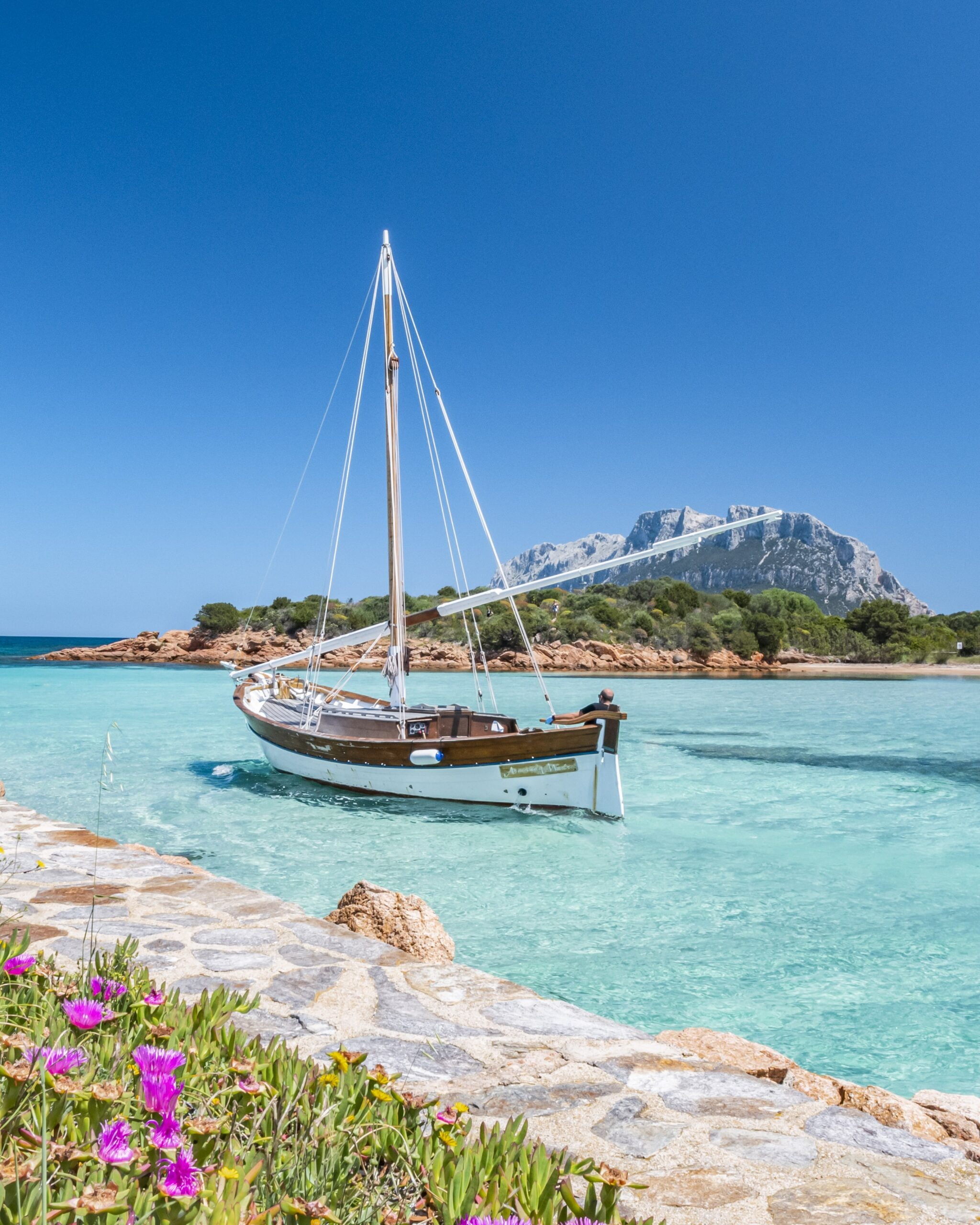 Sanpaolo Sailing Excursion Tavolara Latin Sailboat Armanda Mother Porto San Paolo